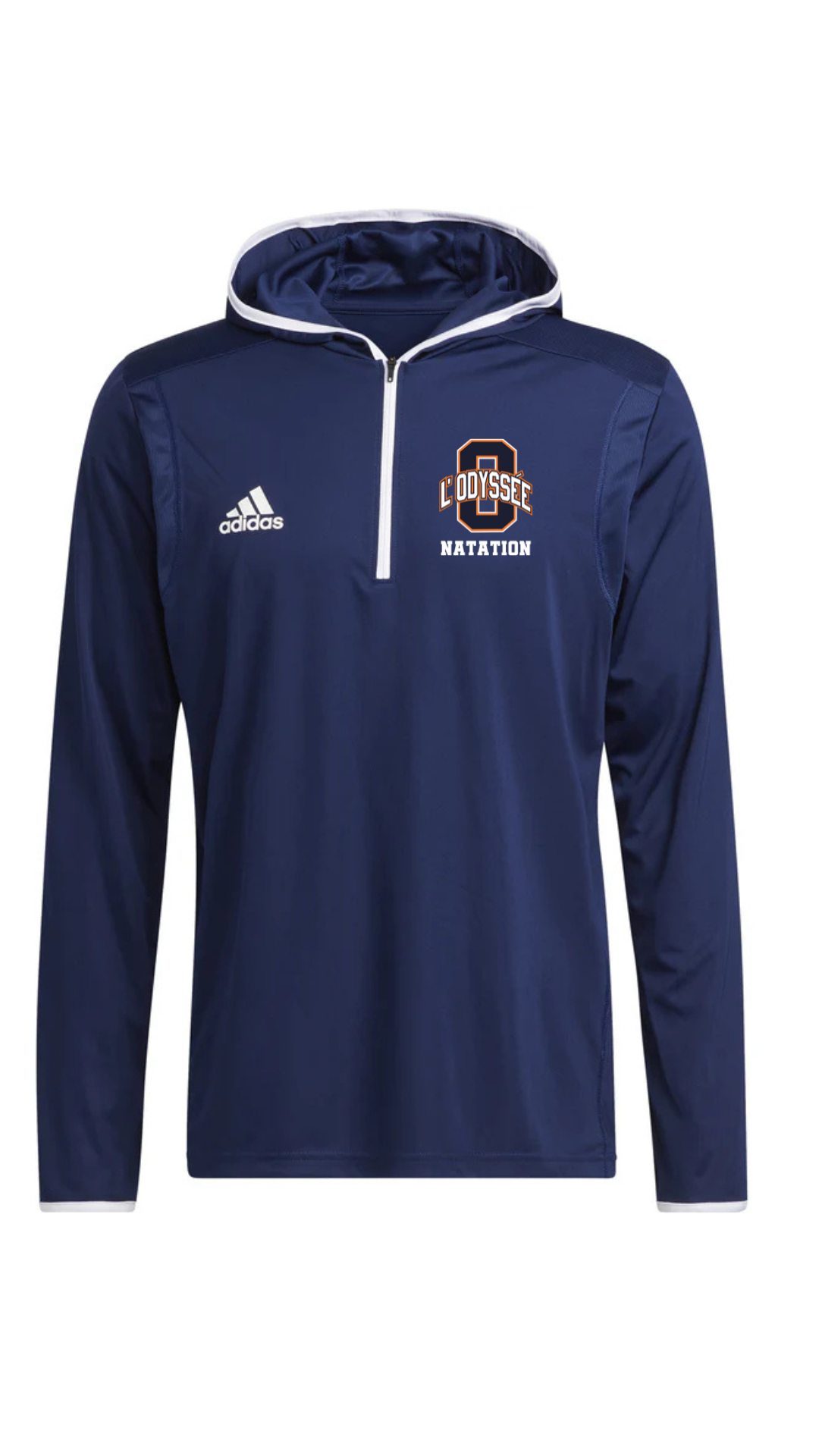 Men's adidas Hoody Tee - Natation