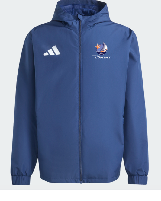 adidas Unisex All Weather Hooded Jacket - École