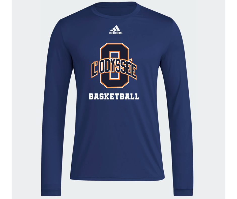 Basketball Men's adidas Long Sleeve Pre Game Tee