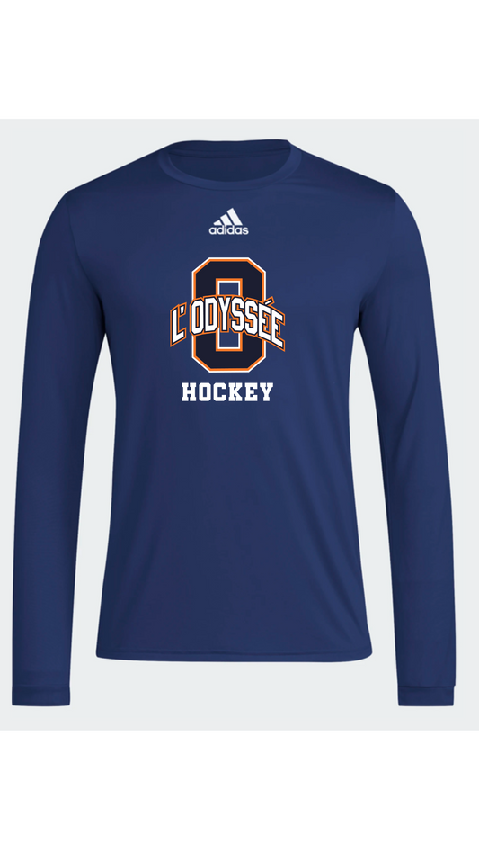 Hockey Men's adidas Long Sleeve Pre Game Tee