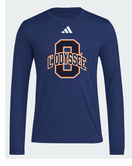 Men's adidas Long Sleeve Pre Game Tee - Sports