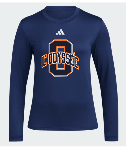 Women's adidas Long Sleeve Pre Game Tee - Sports